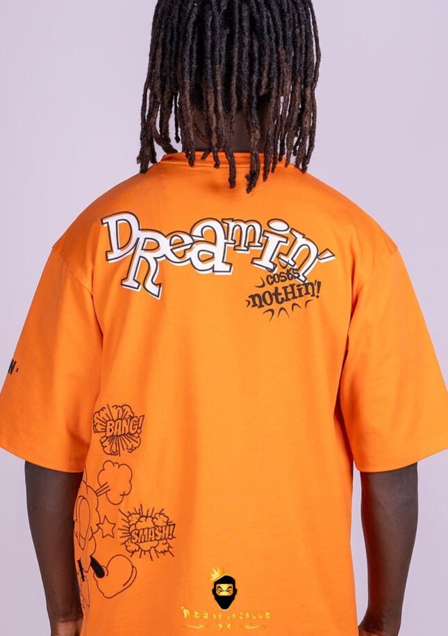 Camiseta Left Point Naranja Dreamin'