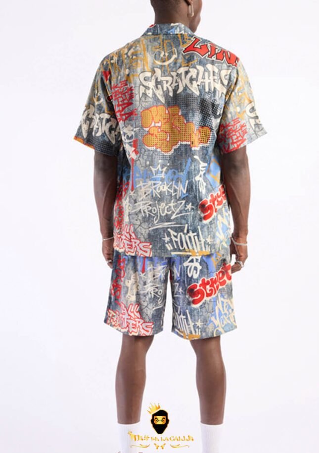 Conjunto Left Point Grafittis