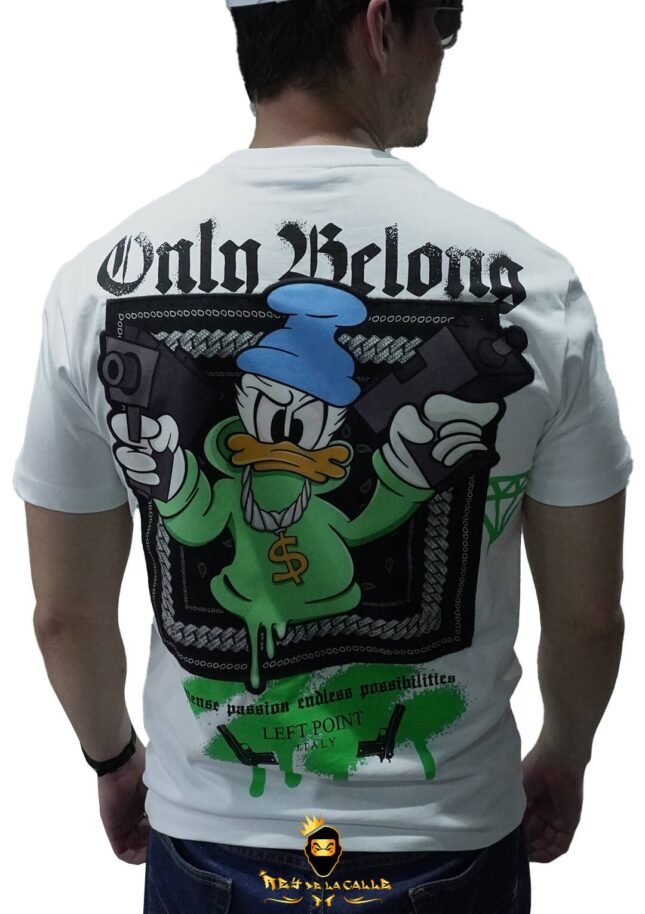 Camiseta Left Point Blanca Only Belong